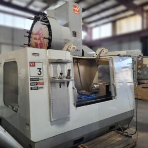 Haas VF-3YT 50 Taper CNC VMC, 2007 - 4-Axis, 30 ATC, 2-Speed Gearbox