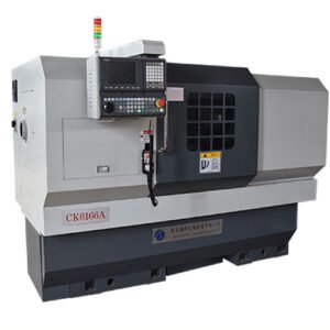 High Efficiency Alloy CNC Wheel Lathe Machine CK6166A